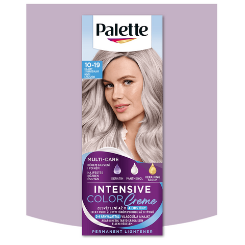 Palette Barva na vlasy Intensive Color Creme Chladný stříbřitě plavý 10-19