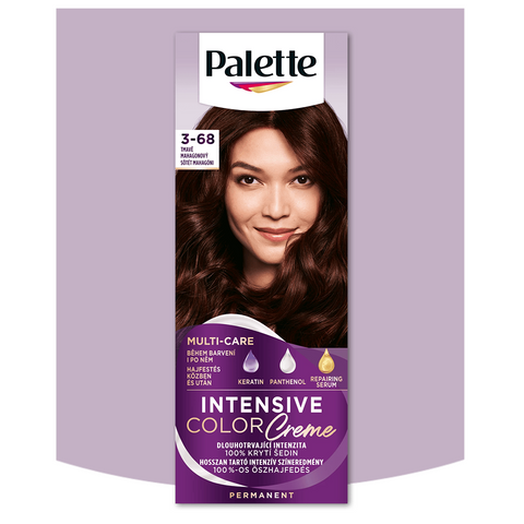 Palette Barva na vlasy Intensive Color Creme Tmavě mahagonový 3-68