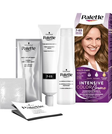 Palette Barva na vlasy Intensive Color Creme Jiskřivý nugát 7-65