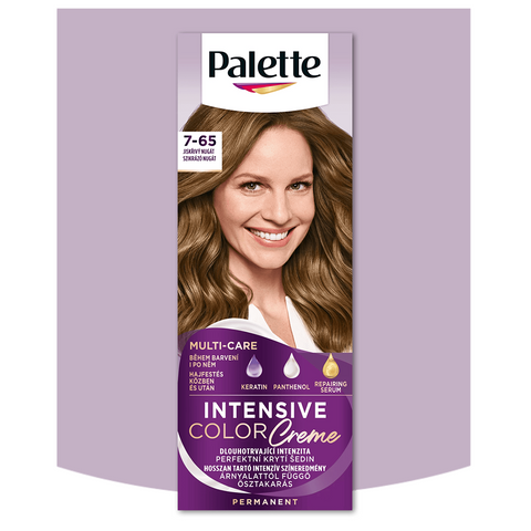 Palette Barva na vlasy Intensive Color Creme Jiskřivý nugát 7-65