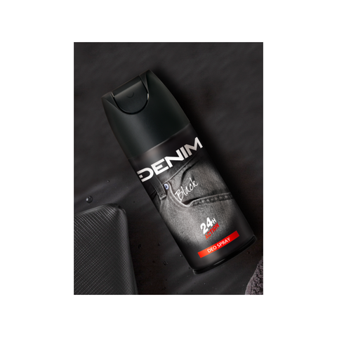 Denim Sprej Deodorant Black 150 ml
