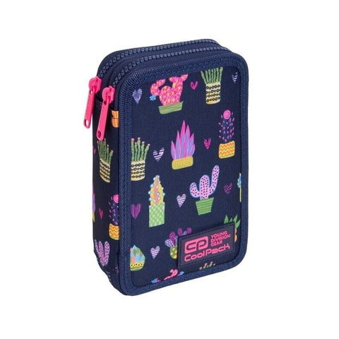 CoolPack penál Jumper 2 Cactus vybavený