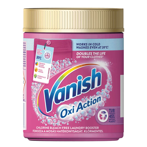 Vanish Oxi Action prášek na odstranění skvrn (Pink)