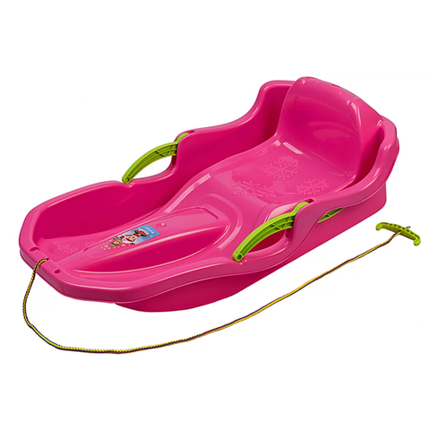 Dětské boby Speed Bob s opěrkou a madly – lehké plastové boby