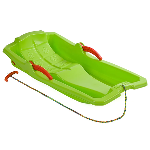 Dětské boby Karol s brzdami – lehké plastové boby