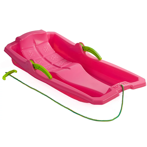 Dětské boby Karol s brzdami – lehké plastové boby