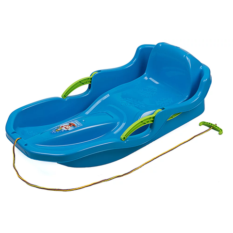 Dětské boby Speed Bob s opěrkou a madly – lehké plastové boby