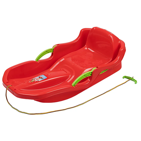 Dětské boby Speed Bob s opěrkou a madly – lehké plastové boby