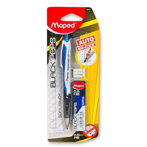 Mikrotužka Maped Automatic 0,5 mm s balením tuh - mix barev